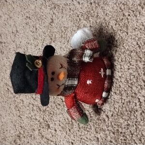 Winter snowman decor